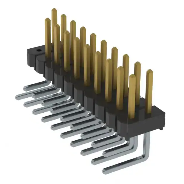 HTSW-110-08-L-D-RA-001 (.025'' SQ. TERMINAL STRIPS)
