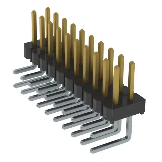 HTSW-110-08-LM-D-RA (.025'' SQ. TERMINAL STRIPS)