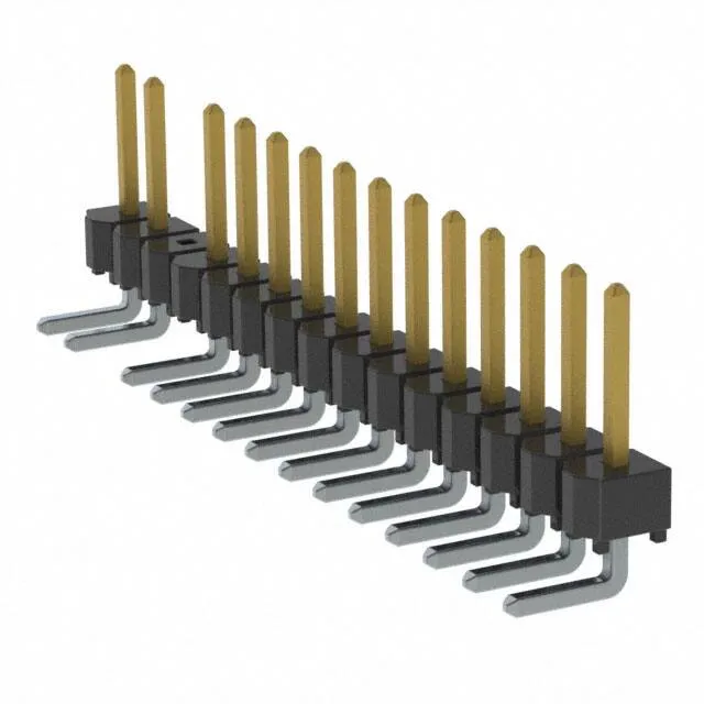 HTSW-115-08-S-S-RA-013 (.025'' SQ. TERMINAL STRIPS)