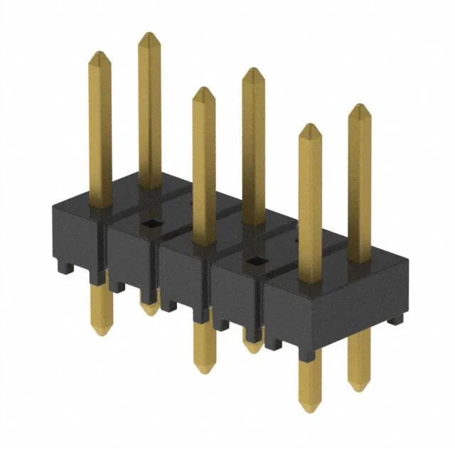 HTSW-203-07-G-D (.025'' SQ. TERMINAL STRIPS)
