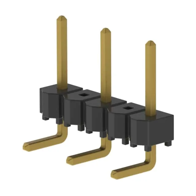 HTSW-203-08-G-S-RA (.025'' SQ. TERMINAL STRIPS)