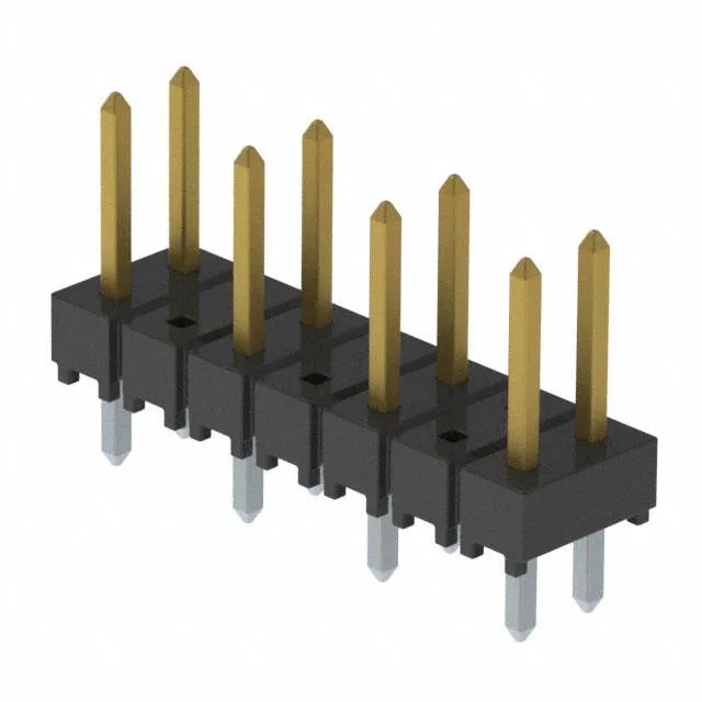 HTSW-204-07-L-D (.025'' SQ. TERMINAL STRIPS)