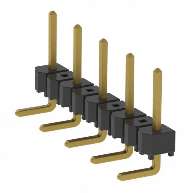 HTSW-205-08-G-S-RA (.025'' SQ. TERMINAL STRIPS)