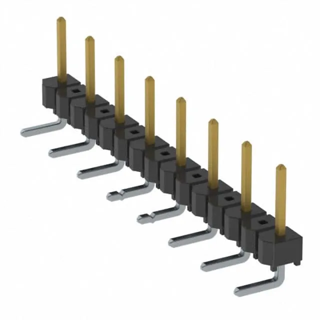 HTSW-208-08-L-S-LA (.025'' SQ. TERMINAL STRIPS)