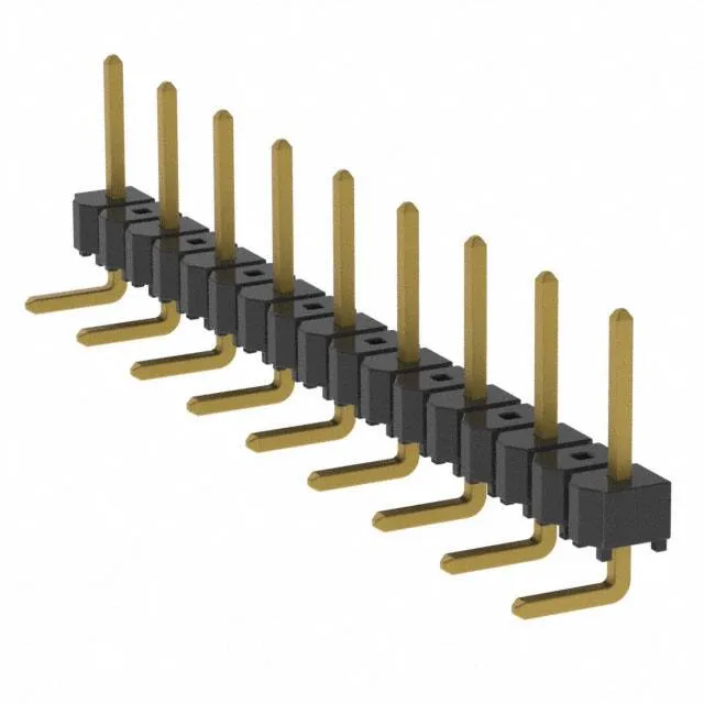 HTSW-209-08-G-S-RA (.025'' SQ. TERMINAL STRIPS)