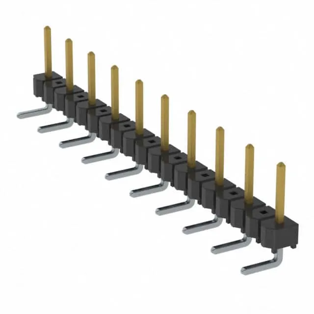 HTSW-210-08-L-S-RA (.025'' SQ. TERMINAL STRIPS)