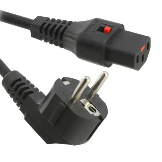IL13-EU1-H05-3100-200 (LOCKING LINE CORD 3 COND EU 2M)