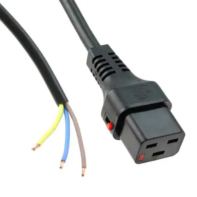 IL19-SE-H05-3150-200 (16A CORD C19 PLUG-WIRE 200CM)