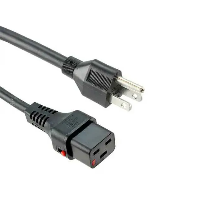 IL19-US1-SJT-3160-183 (16A CORD C19 PLUG-US PLUG 183CM)