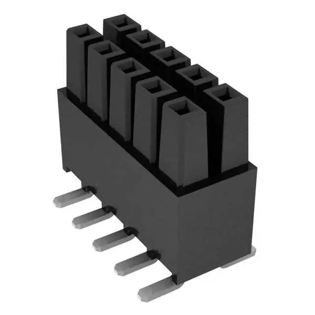 IPS1-105-01-L-D-VS (.100 DOUBLE ROW SHROUDED SOCKET)