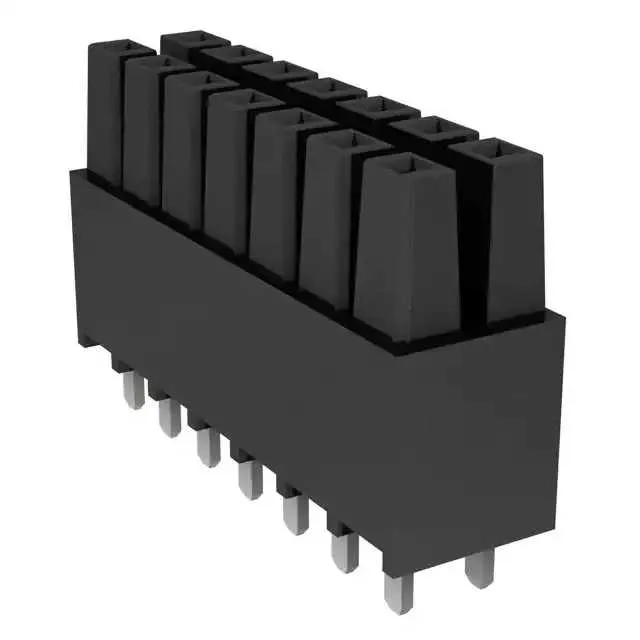 IPS1-107-01-L-D (.100 DOUBLE ROW SHROUDED SOCKET)