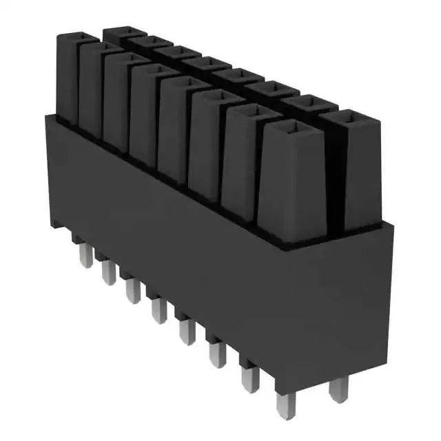 IPS1-108-01-S-D (.100 DOUBLE ROW SHROUDED SOCKET)