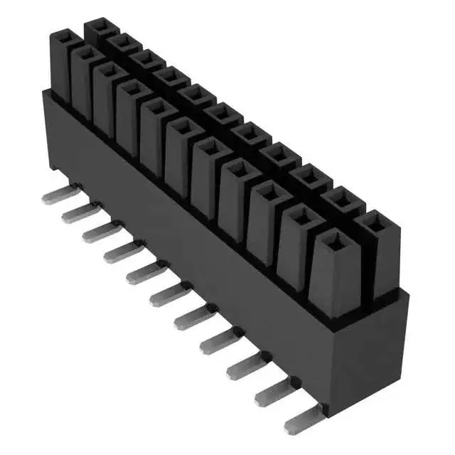 IPS1-111-01-S-D-VS (.100 DOUBLE ROW SHROUDED SOCKET)