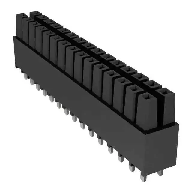 IPS1-115-01-L-D (.100 DOUBLE ROW SHROUDED SOCKET)
