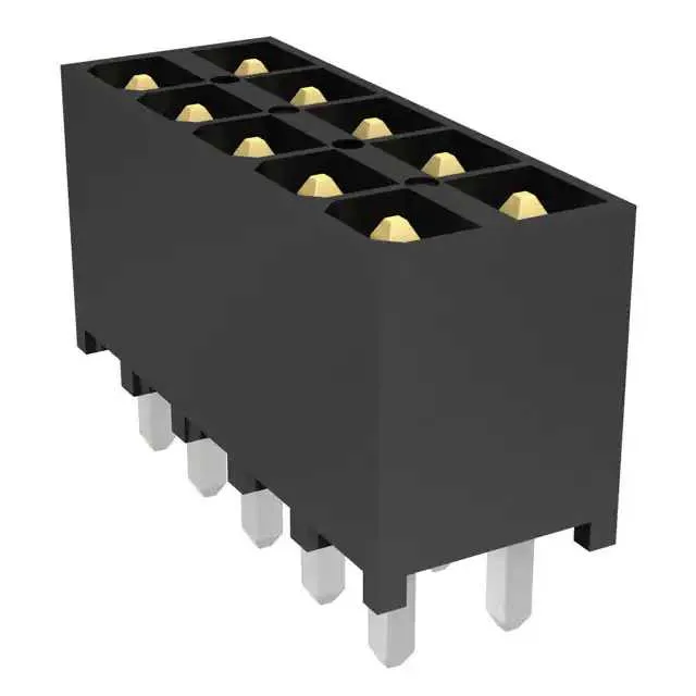 IPT1-105-01-L-D (.100 DOUBLE ROW SHROUDED TERMINA)