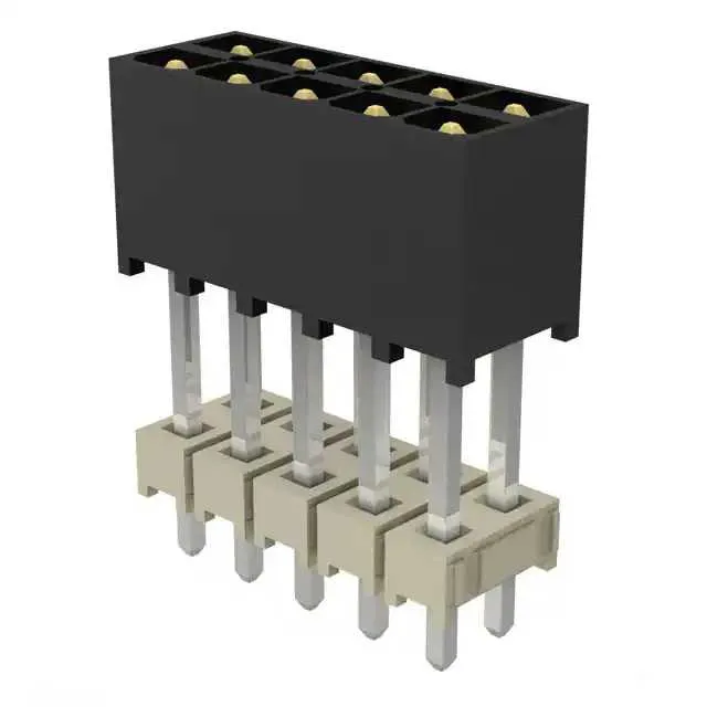 IPT1-105-03-L-D (.100 DBL ROW SHROUDED TERM)