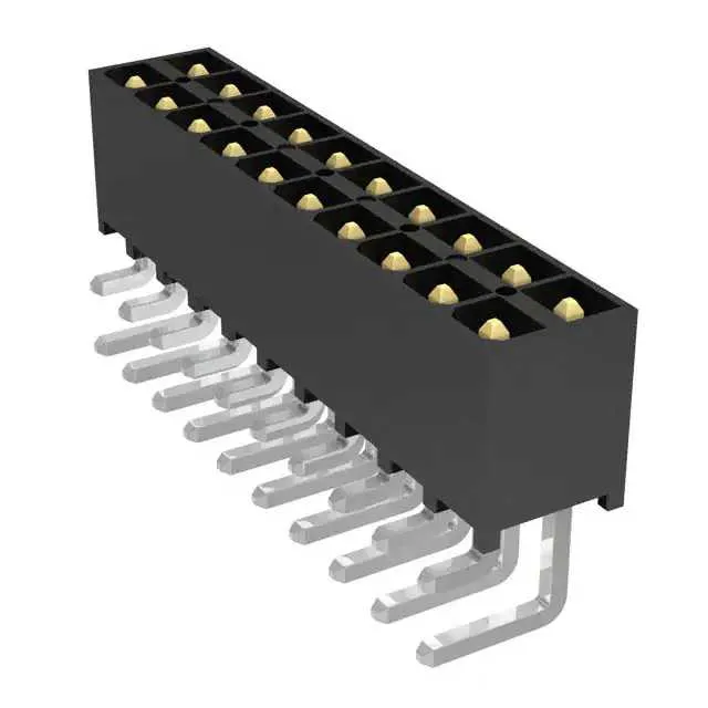 IPT1-110-01-L-D-RA (.100 DOUBLE ROW SHROUDED TERMINA)