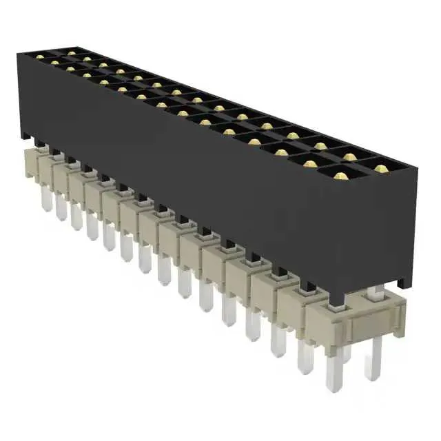IPT1-115-02-L-D (.100 DOUBLE ROW SHROUDED TERMINA)