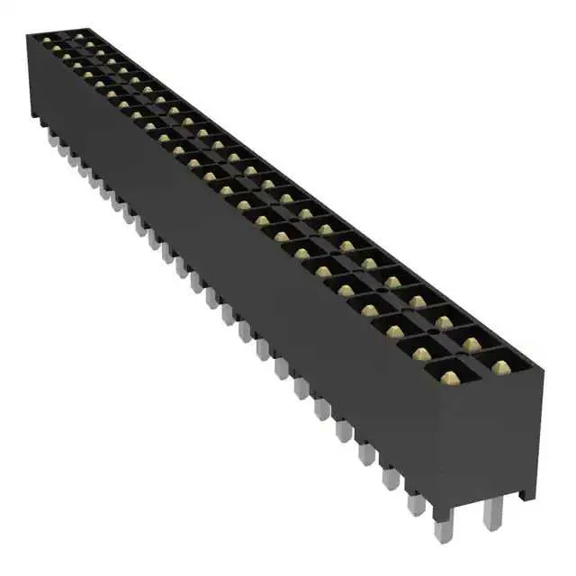 IPT1-125-01-L-D (.100 DOUBLE ROW SHROUDED TERMINA)