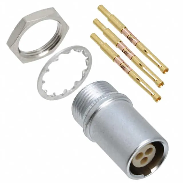 JBXED0G03FSSDSR (CONN RCPT FMALE 3POS SOLDER CUP)