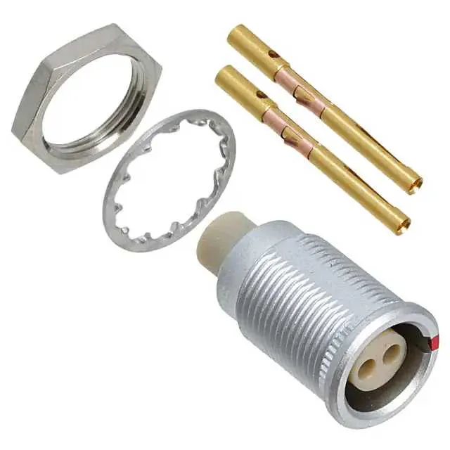 JBXER0G02FCSDSR (CONN RCPT FMALE 2POS GOLD CRIMP)