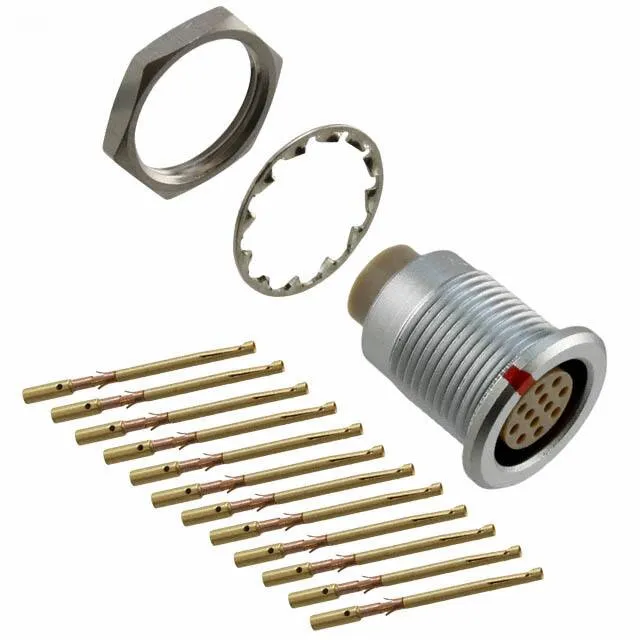 JBXER2G12FCSDSR (CONN RCPT FMALE 12POS GOLD CRIMP)