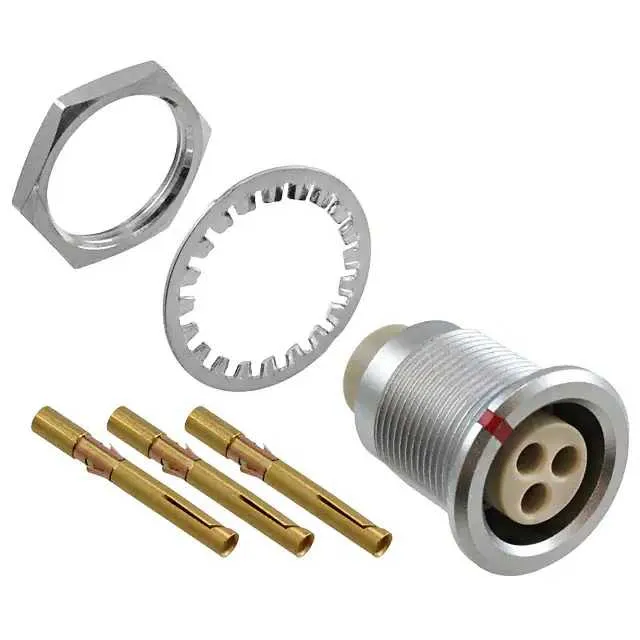 JBXER3G03FCSDSR (CONN RCPT FMALE 3POS GOLD CRIMP)