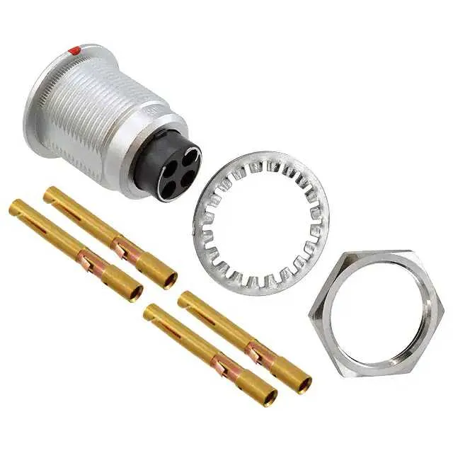 JBXER3G04FCSDSR (CONN RCPT FMALE 4POS GOLD CRIMP)