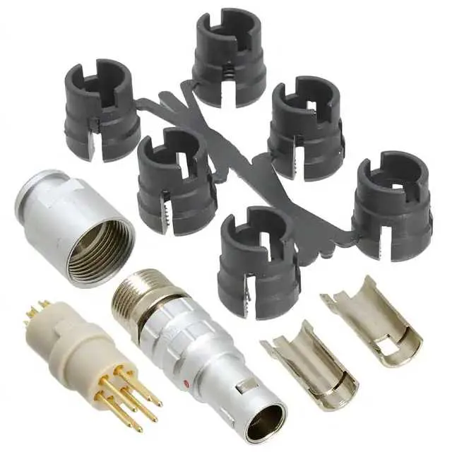 JBXFD1G06MSSDSMR (CONN PLUG MALE 6POS SOLDER CUP)
