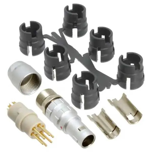 JBXFD1G06MSSDSR (CONN PLUG MALE 6POS SOLDER CUP)