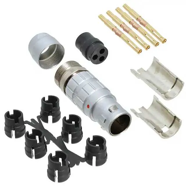 JBXFD2G03MSSDSR (CONN PLUG MALE 3POS SOLDER CUP)