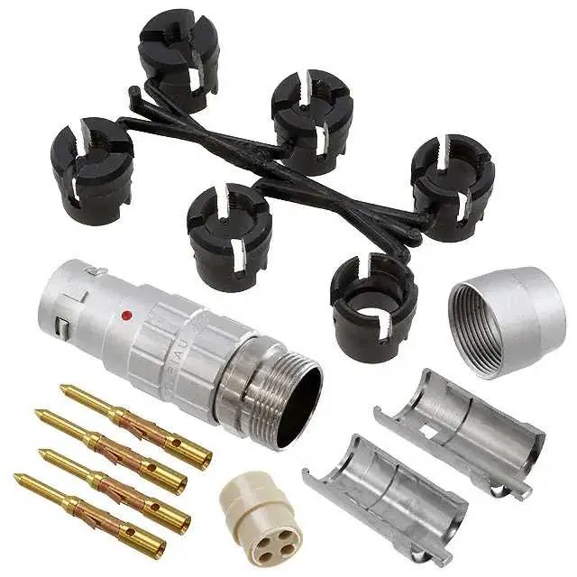 JBXFD2G04MCSDSR (CONN PLUG MALE 4POS GOLD CRIMP)