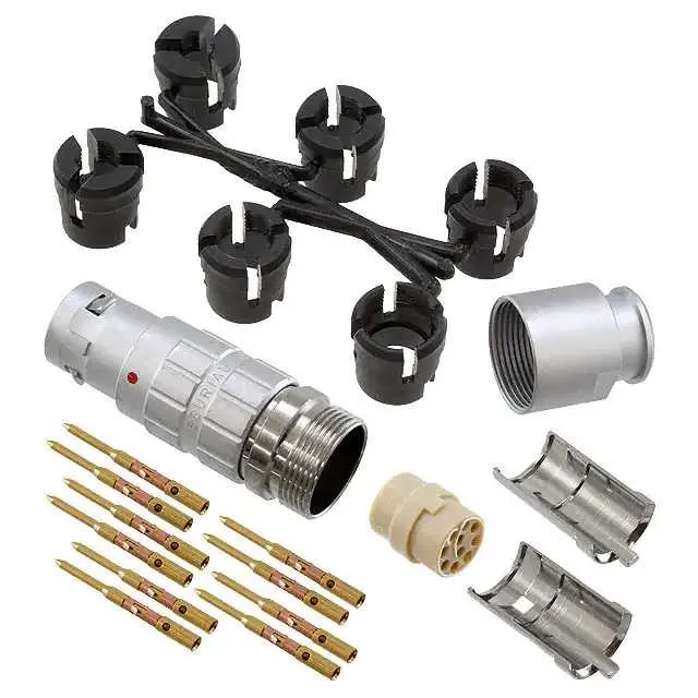 JBXFD2G10MCSDSMR (CONN PLUG MALE 10POS GOLD CRIMP)