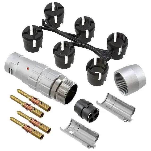 JBXFD3G04MCSDSR (CONN PLUG MALE 4POS GOLD CRIMP)