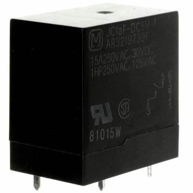 JC1AF-DC5V-F (RELAY GEN PURPOSE SPST 15A 5V)