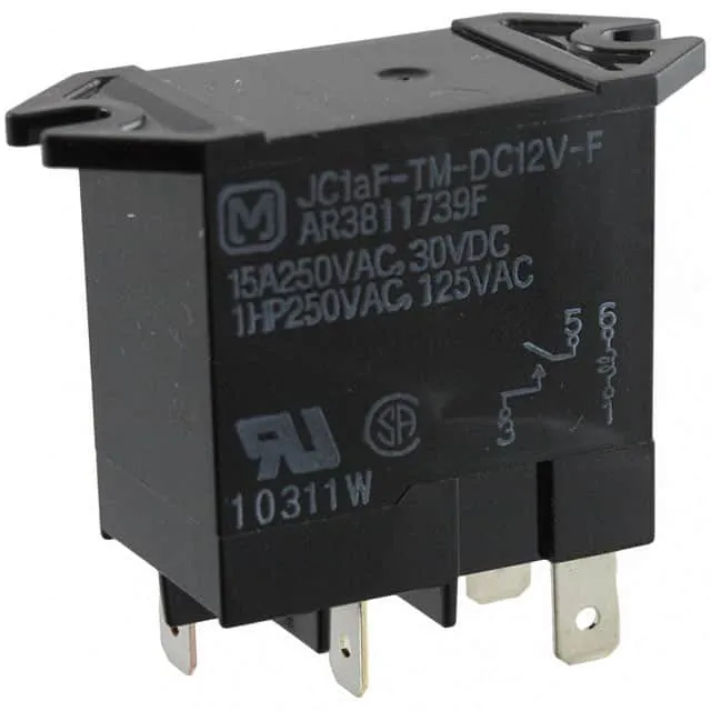 JC1AF-TM-DC12V-F (RELAY GEN PURPOSE SPST 15A 12V)