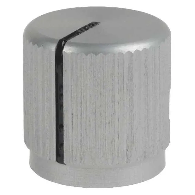 JD-63-3-5 (KNOB KNURLED 0.250 METAL")