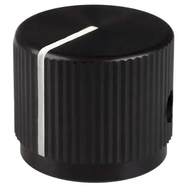 JD-75-4-7 (KNOB KNURLED 0.236 METAL")