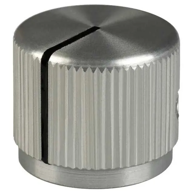 JD-75-3-5 (KNOB KNURLED 0.250 METAL")