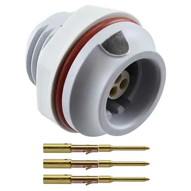 JMXHH1G03FCUDSU (CONN RCPT FMALE 3POS GOLD CRIMP)