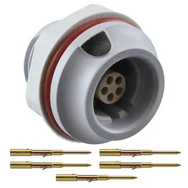 JMXHH1G05FCUDSU (CONN RCPT FMALE 5POS GOLD CRIMP)