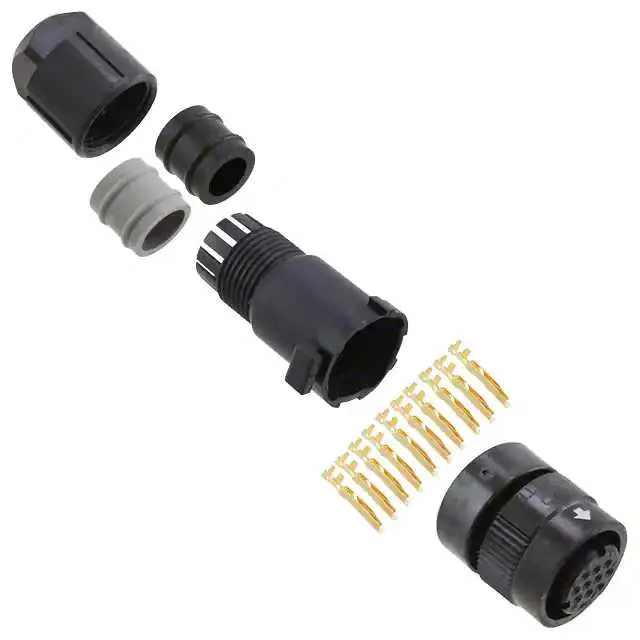 JN1DS10SLK (CONN PLG HSG FMALE 10POS INLINE)