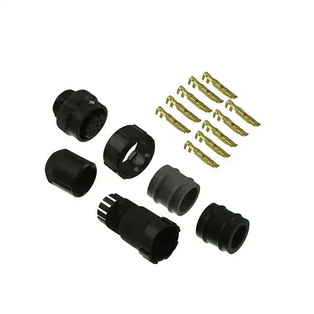 JN2DS10SLK-R (CONN PLUG FMALE 10POS GOLD CRIMP)