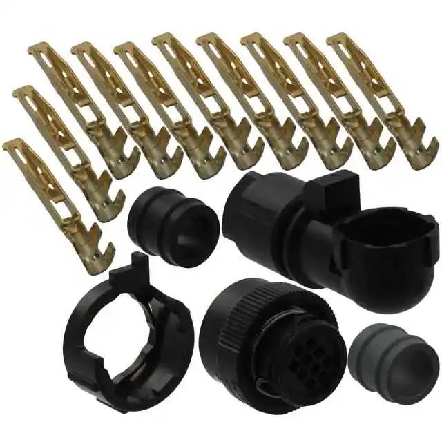 JN2FS10SLK-R (CONN PLUG FMALE 10POS GOLD CRIMP)