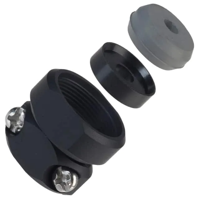 JR13WCC-4 (CONN CABLE CLAMP SZ 13 M16 BLACK)
