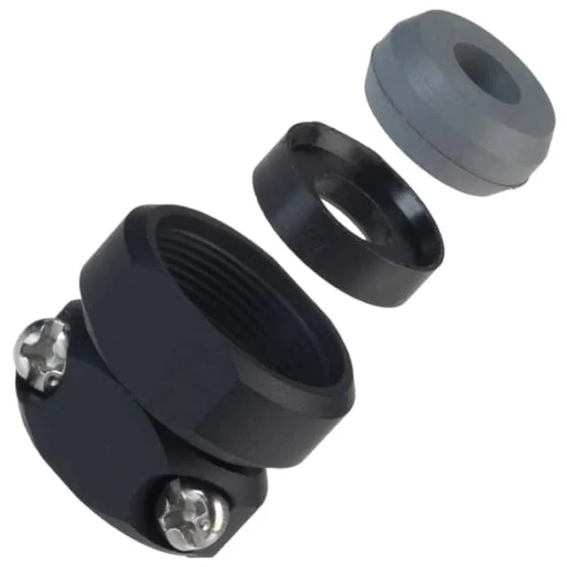 JR13WCC-6(71) (CONN CABLE CLAMP SZ 13 M16 BLACK)