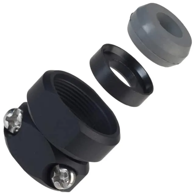JR13WCC-7(71) (CONN CABLE CLAMP SZ 13 M16 BLACK)