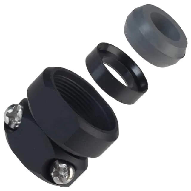 JR13WCC-8(71) (CONN CABLE CLAMP SZ 13 M16 BLACK)