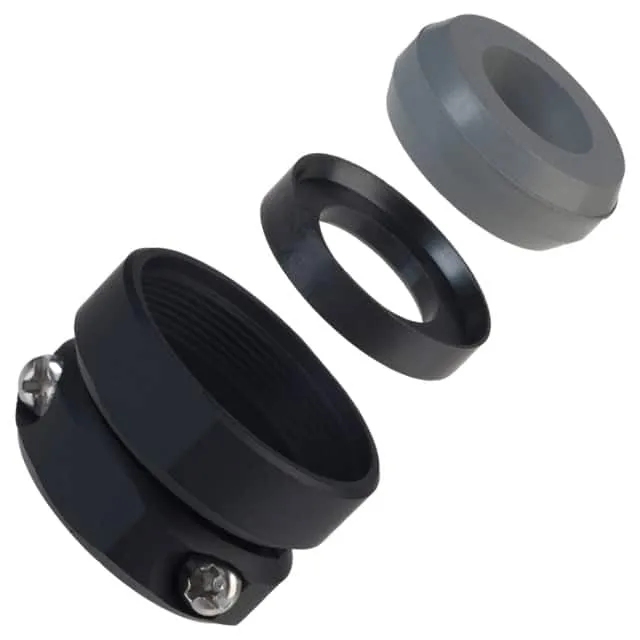 JR21WCC-12(71) (CONN CABLE CLAMP SZ 21 M24 BLACK)