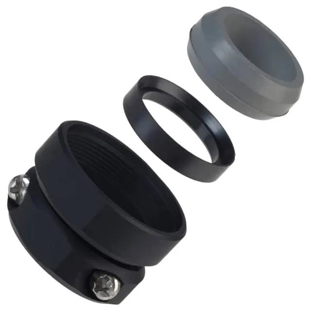 JR21WCC-16 (CONN CABLE CLAMP SZ 21 M24 BLACK)